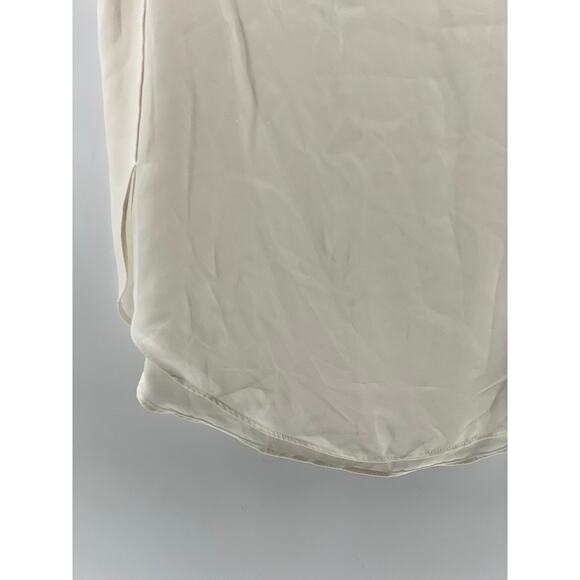 BANANA REPUBLIC Women's Petite Cream Crewneck Short Sleeve Blouse SZ XS/P - Picture 5 of 9